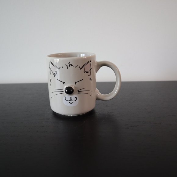 Vintage Cat Mug 3D / Mount Clemens Pottery Cat Mug - Picture 9 of 12